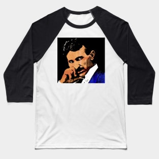 Nikola Tesla-2 Baseball T-Shirt